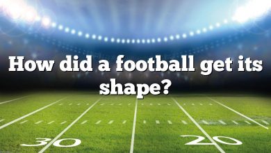 How did a football get its shape?