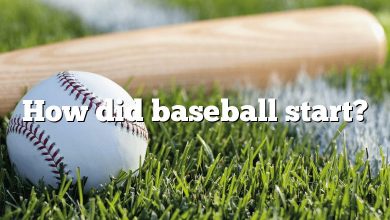 How did baseball start?