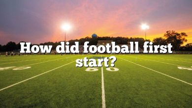 How did football first start?