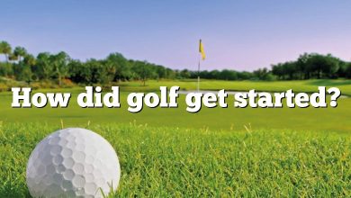 How did golf get started?