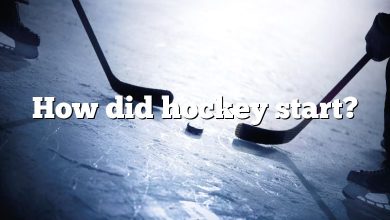 How did hockey start?