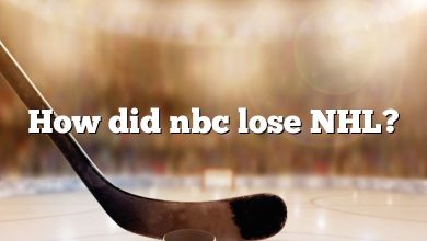 How did nbc lose NHL?