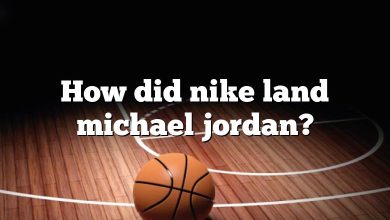 How did nike land michael jordan?