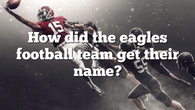 How did the eagles football team get their name?