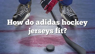 How do adidas hockey jerseys fit?