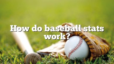 How do baseball stats work?