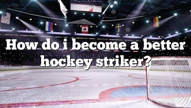How do i become a better hockey striker?