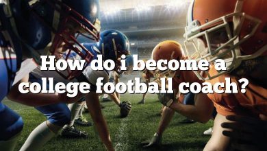 How do i become a college football coach?
