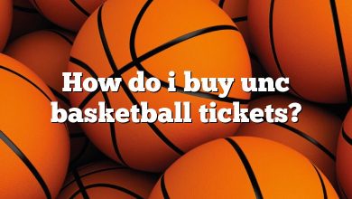 How do i buy unc basketball tickets?