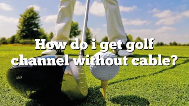 How do i get golf channel without cable?