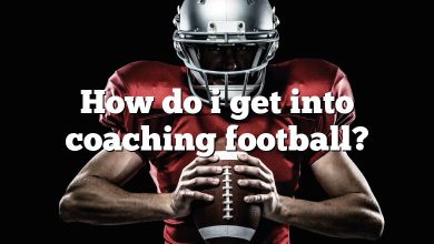 How do i get into coaching football?