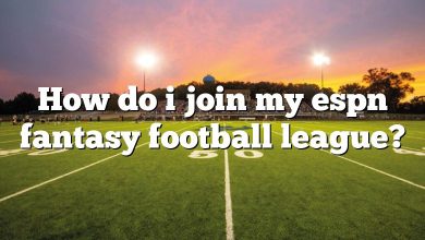 How do i join my espn fantasy football league?