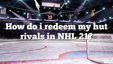 How do i redeem my hut rivals in NHL 21?