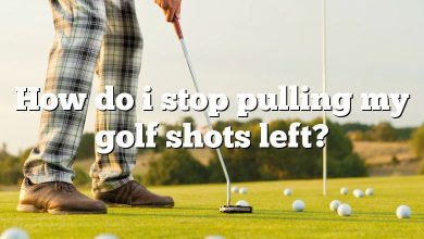 How do i stop pulling my golf shots left?