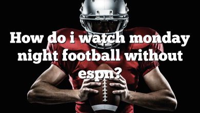 How do i watch monday night football without espn?