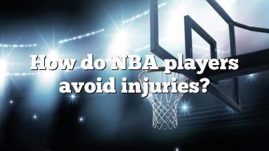 How do NBA players avoid injuries?