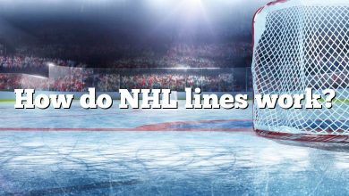 How do NHL lines work?