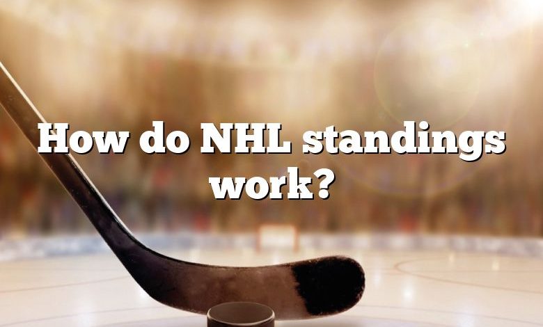 How do NHL standings work?