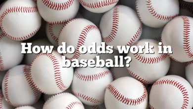 How do odds work in baseball?