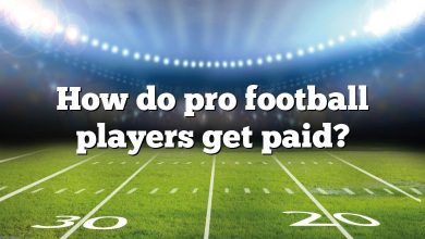 How do pro football players get paid?