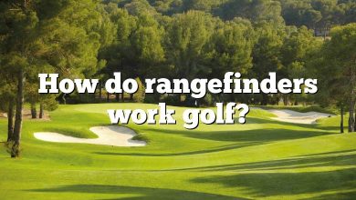 How do rangefinders work golf?