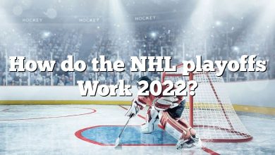 How do the NHL playoffs Work 2022?