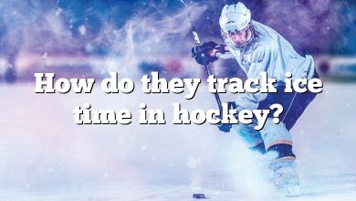 How do they track ice time in hockey?