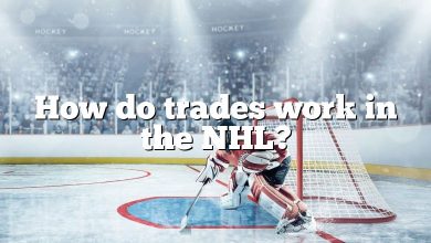 How do trades work in the NHL?