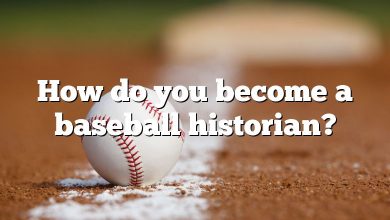 How do you become a baseball historian?