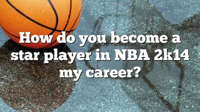 How do you become a star player in NBA 2k14 my career?