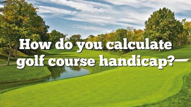 How do you calculate golf course handicap?