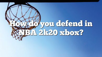 How do you defend in NBA 2k20 xbox?