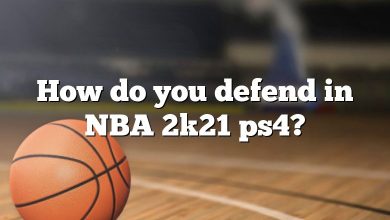 How do you defend in NBA 2k21 ps4?