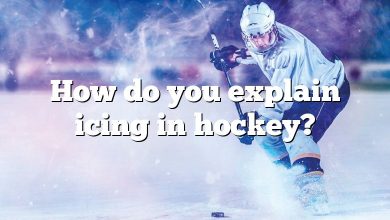 How do you explain icing in hockey?