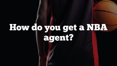 How do you get a NBA agent?