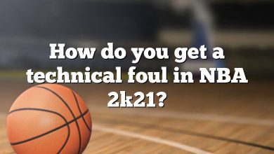 How do you get a technical foul in NBA 2k21?