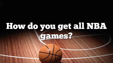 How do you get all NBA games?