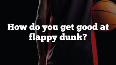 How do you get good at flappy dunk?