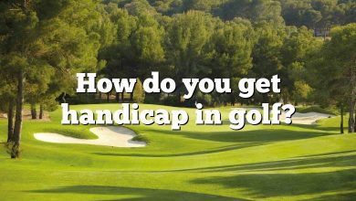 How do you get handicap in golf?