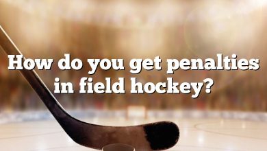 How do you get penalties in field hockey?