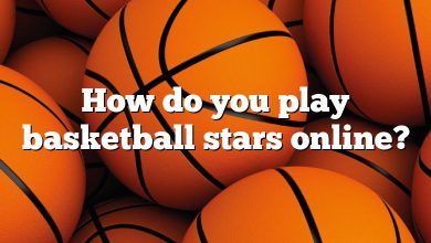 How do you play basketball stars online?