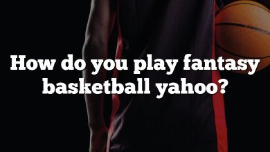 How do you play fantasy basketball yahoo?