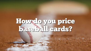 How do you price baseball cards?