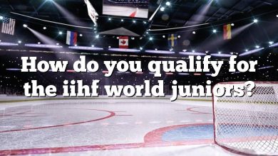 How do you qualify for the iihf world juniors?