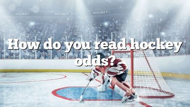 How do you read hockey odds?