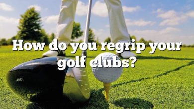 How do you regrip your golf clubs?