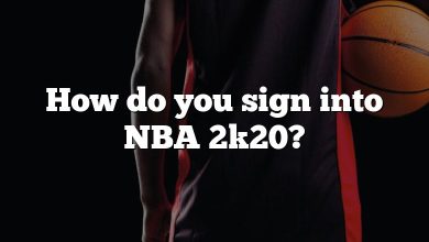 How do you sign into NBA 2k20?