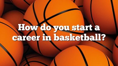 How do you start a career in basketball?