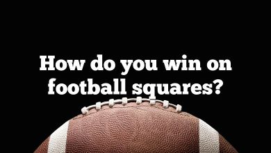 How do you win on football squares?