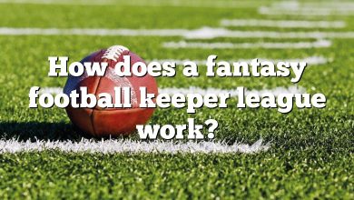 How does a fantasy football keeper league work?